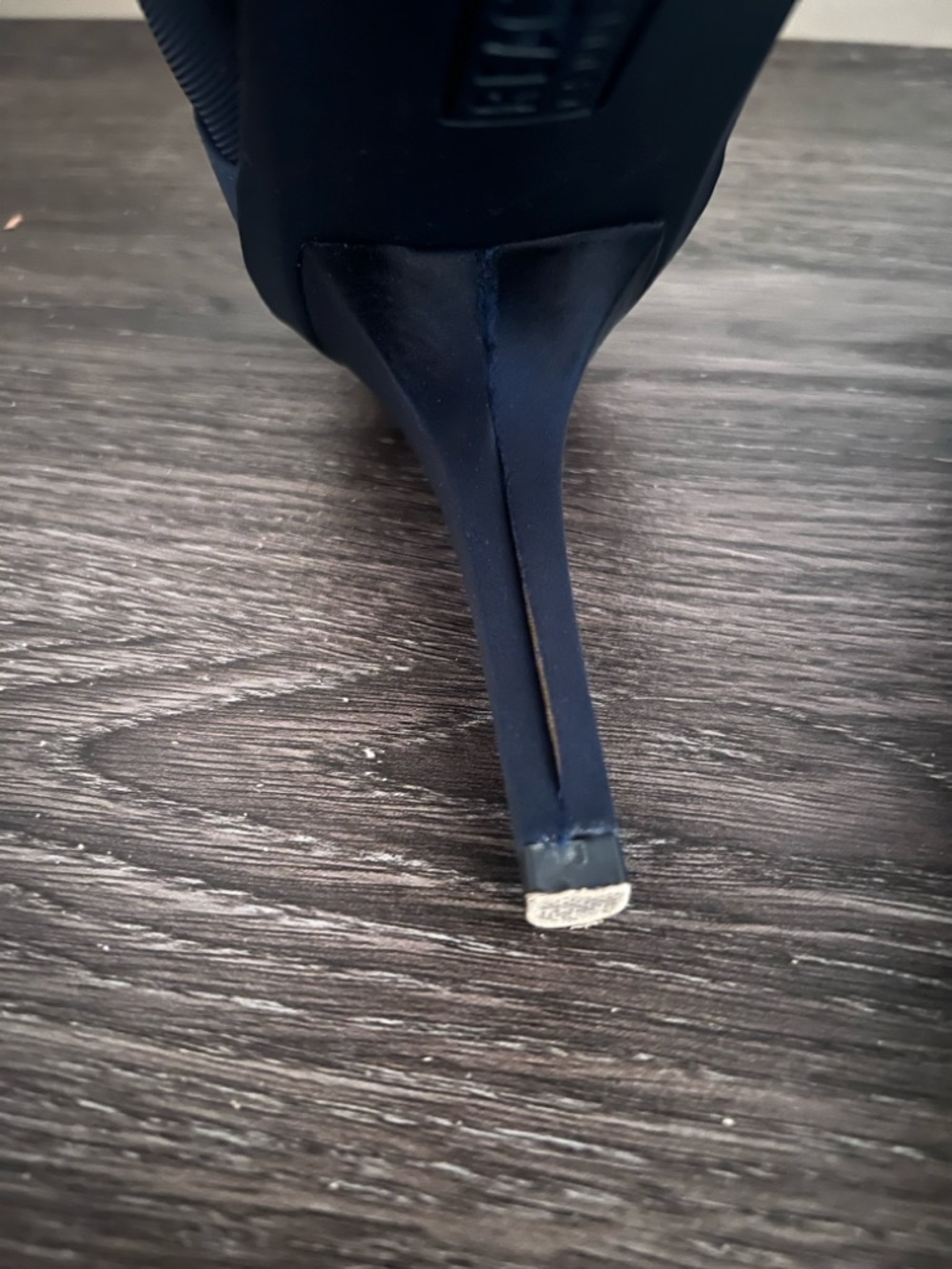 Kenneth Cole Navy Boa Heels - Picture 10 of 10